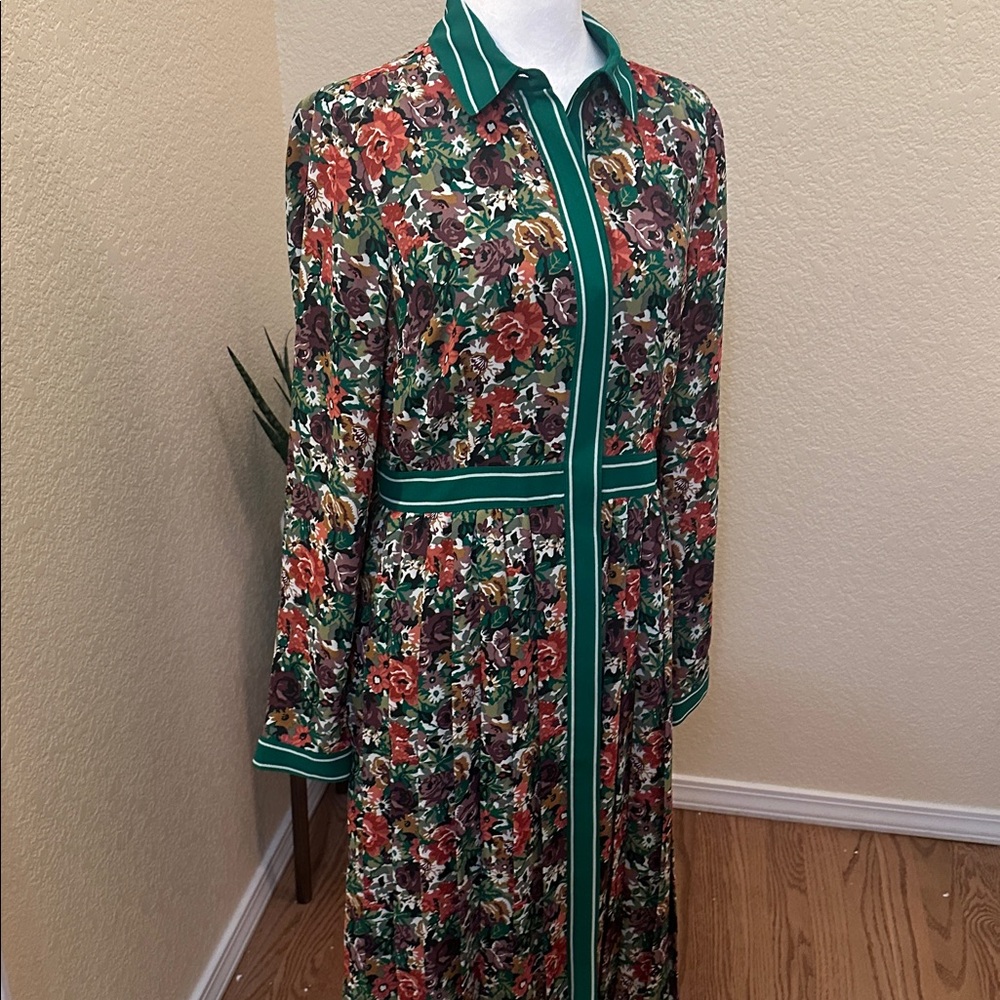 Brooks Brothers Floral Dress, NWT!